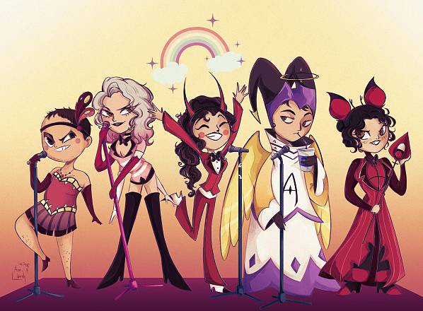 Hellbergo, il concerto scorretto su hazbin hotel